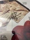 Muhammad Ali Signed Photo Mag Page Boxing Vintage Auto Psa dna Encapsulated Rare