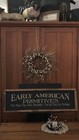 Early American Wooden  Sign Vintage Farmhouse Antique Colonial Primitive Style