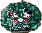 Disney Parks Pin Festival Of Holidays 2019 At Dca Park Minnie And Mickey Silver