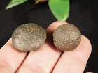 Small Moqui Marble Or Shaman Stone Pair Nice And 100  Natural Utah 17 7gr