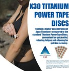 Phiten Power Tape X30 50 Marked Titanium Health Care From Japan