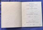 Gamma Theta Sigma Gamma   Alpha Delta Sigma 1940 Dance Announcement Cards