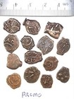 Set Of 2 Loose Widow s Mite  Judean Prutah Coins  Hasmonean Dynasty  excellent 