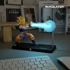 Dragon Ball Z Goku Kamehameha Magnetic Touch Night Light     Led Desk Lamp Anime