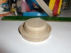 Plastic-tan Aladdin Flat Top Thermos Stopper With Bottom Lip-no 33 -free Ship