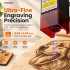Longer Ray5 Mini 2 5w Portable Laser Engraver  Laser Engraver Machine    used-c