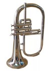 Brand New Silver Bb Flugel Horn free Case mouthipice Superb Instrument
