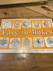 Pre-school Arts And Crafts Easy To Make 1966 Vtg Month By Month Homeschool