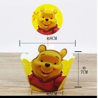 12  Set 24 Pcs  Winnie The Pooh Cupcake Topper Girl Boy Babyshower Birthday