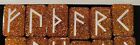 Runes Elder Futhark Viking 1 Set 25 Pieces Divination Resin   Black Velvet Bag