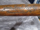 Antique Zinn-beck Bat Co   Official Hickory Indoor Bat Greenville Sc