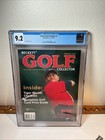 2001 Beckett Golf Collector  1 Tiger Woods 1st Cover Rc Cgc 9 2 Sept  oct  2001