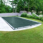 20  X 40  Rectangle In-ground Swimming Pool Winter Cover 15 Year - Teal Green