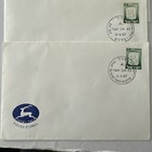 Lot If 4 First Day Cover Stamp 1967 Israel Canceled In Jerusalem H5