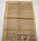 Rare Vintage August 15 1944 Stars And Stripes Newspaper Allies Invading South F