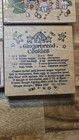 Vntg Christmas Rubber Stamp Lot Wood Mounted Gingerbread  Santa Snowman 20 Pc