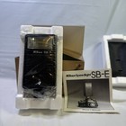 Nikon Speed Light Sb-e - Shoe Mount Camera Flash New In Box W plastic   Manuals 