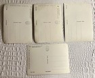 Set Of 4 Vintage Uncirculated Italian Postcards