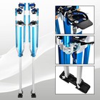 Aluminum Drywall Stilts Tool 48-64   Adjustable For Taping Painting Painter Blue