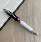 Montblanc Jfk 2025 White Silver Ballpoint Pen     Special Limited Edition - Nib