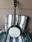 Vintage 1960s Harmony Reso-tone 4 String Tenor Banjo With Case Good Condition