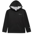Champion Boys Girls Hoodie Black Kangaroo Pocket Logo Active Wear Size M  10 12 
