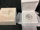Australia 2022 Wedding 1 Oz Silver Proof Coin W  Crystal Embellishment Box Gift