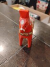 Vintage Swedish Hand Painted Carved Red Wood Dala Horse 4 Inch Tall F7