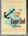 Nautical Style Vintage Mid Century Modern Cape Cod House Lafayette California