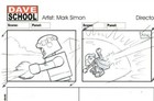 Mark Simon Hand Drawn Production Lego X-men Apocalypse Storyboard Page  ms