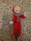 Mcm Vtg Christmas Knee Hugger Elf Rabbit Lot  5 