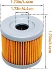 Oil Filter For Kawasaki Bayou 220 Klf220 1988-2002  