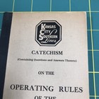 1954 Kansas City Southern Lines Operating Rules Catechism Book