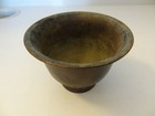 Antique Mongolian Tibetan  Buddhist Copper Offering Large Cup Bowl Goblet