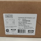 Dual Lite Emergeny Led Light Evhc6idp-wm  White  Mounting Plate Sold Seperately 