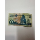 1992 Mexico 10 Nuevos Pesos Banknote Emiliano Zapata Serie H Currency