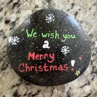 Hand Painted Rocks    Peanuts Gang  Christmas Choir  