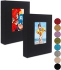 Stylish Black Linen Photo Album Set For 4x6 Memories - Personalize Your Way 
