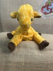 Ty Beanie Baby - Twigs The Giraffe  7 Inch  New Mwmts Stuffed Animal Toy
