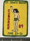 Scouts Canada Patch St  John   s Region 1989 Cuboree Bsa Boy Scouts Badge Emblem