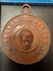 Antique Bronze Memorial Death Plaque Sir Walter Scott Made In England 