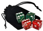 Authentic Las Vegas   Nevada Casino Table-played Craps Dice -  10  Randomly B   