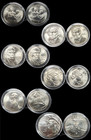 2026 P d Bu Semiq Quarters Dimes Nickels Halves 12 Coins In Capsules