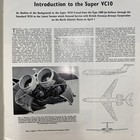 Vickers Super Vc10 Vintage 1965 Manufacturers Technical Brochure
