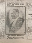 Mustafa Kemal Ataturk Cover Newspaper 1953 Rare