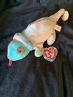 Ty Chameleon Rainbow Iggy Trio 1 Of A Kind Dual Tush Tags Oddities Errors Mwmt