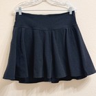 Beyond Yoga Spacedye Hot Shot Circle Skirt 1x Black Skort Athleisure Tennis Golf