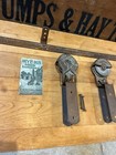 Antique Cast Iron Barn Door Rollers W  8    Track Pc   Nos Rollers  