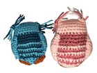 Pair Of Owls Kitsch Amigurumi Crochet Handmade Toy Colorful Baby Owl Toy
