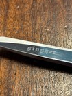 Vintage Gingher Scissors Dressmakers Shears  Chromed  Knife Edge